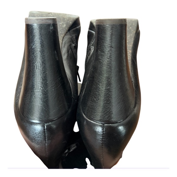 Anthropologie Naya Black Breeze Women's Leather/Suede Ankle Boots-Size 9.5 - Picture 7 of 11